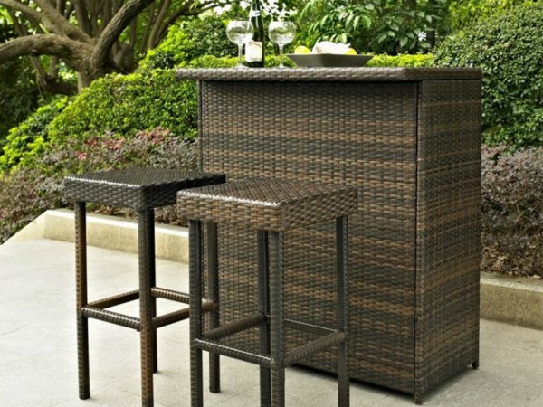 Outdoor bar chairs