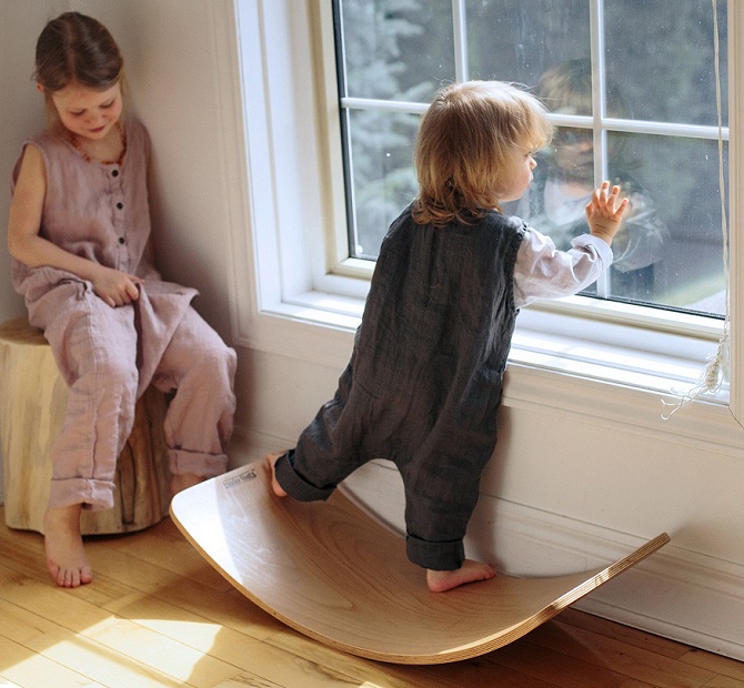 Wooden-Wobble-Board