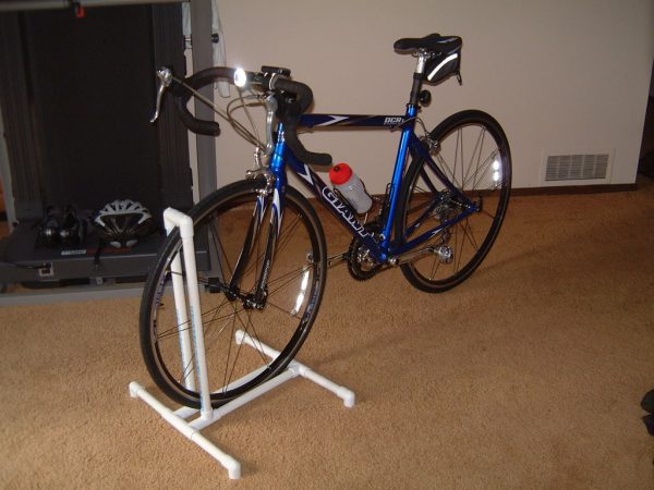 bike with stand