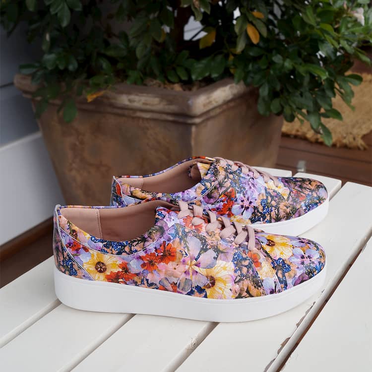 casual floral shoes