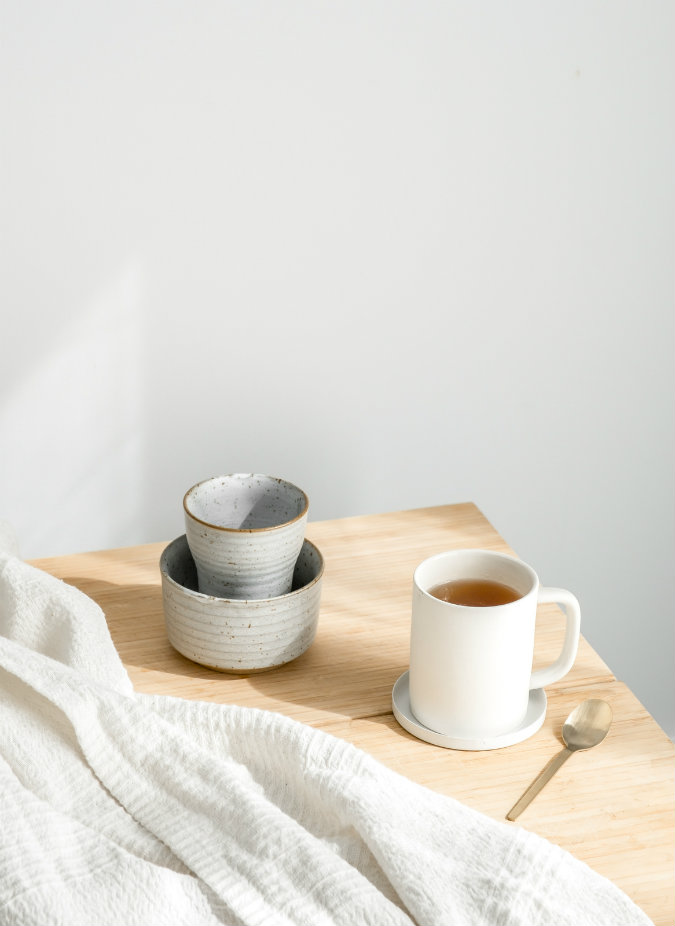 home decor - handmade pottery cups