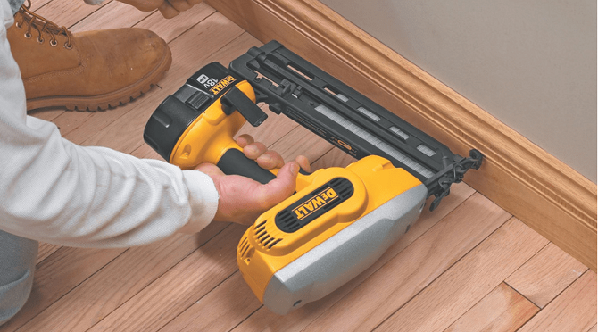 Cordless nail guns