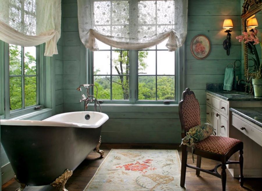 vintage bathroom