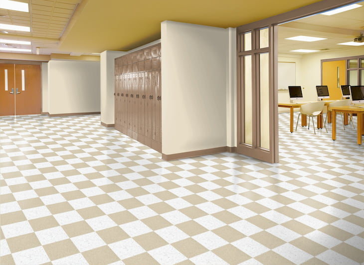 Linoleum-tiles-for-school