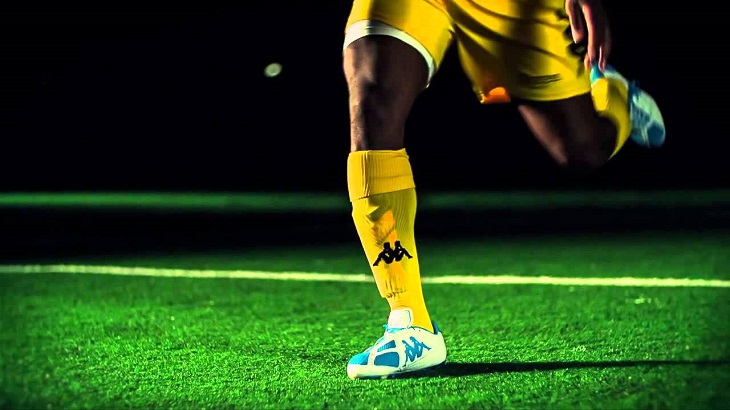 yellow football kappa socks