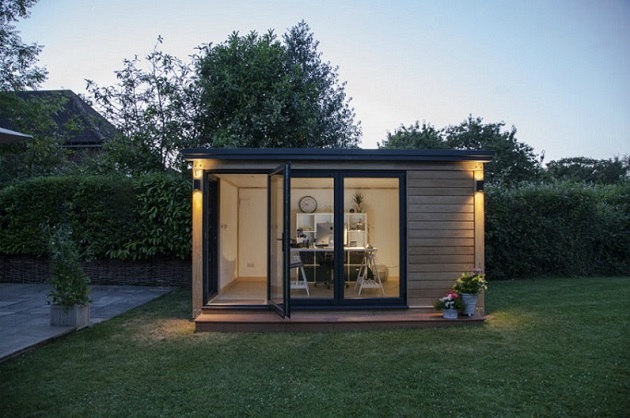 shed like home office