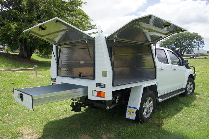 picture of white ute tray