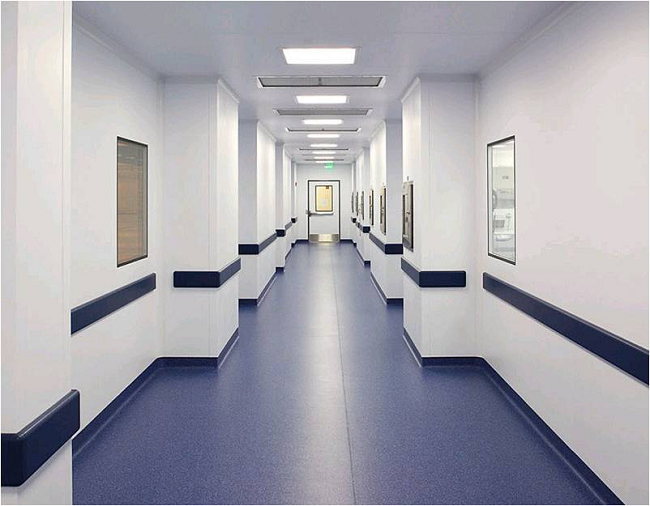 vinyl hospital floor