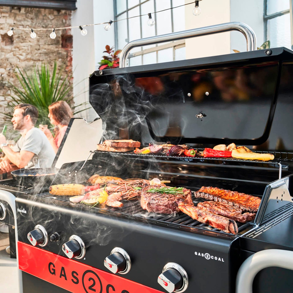 4 burner bbq