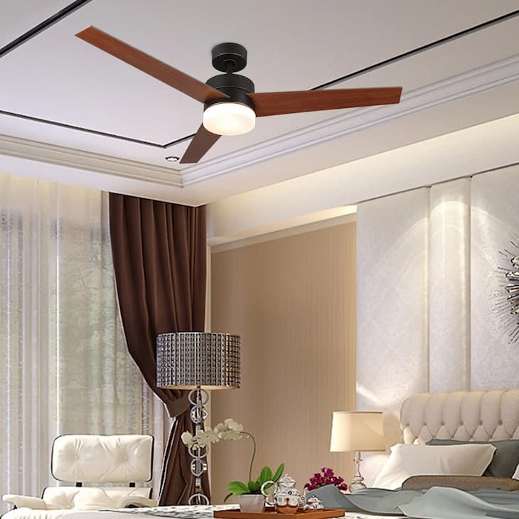 Light ceiling fans