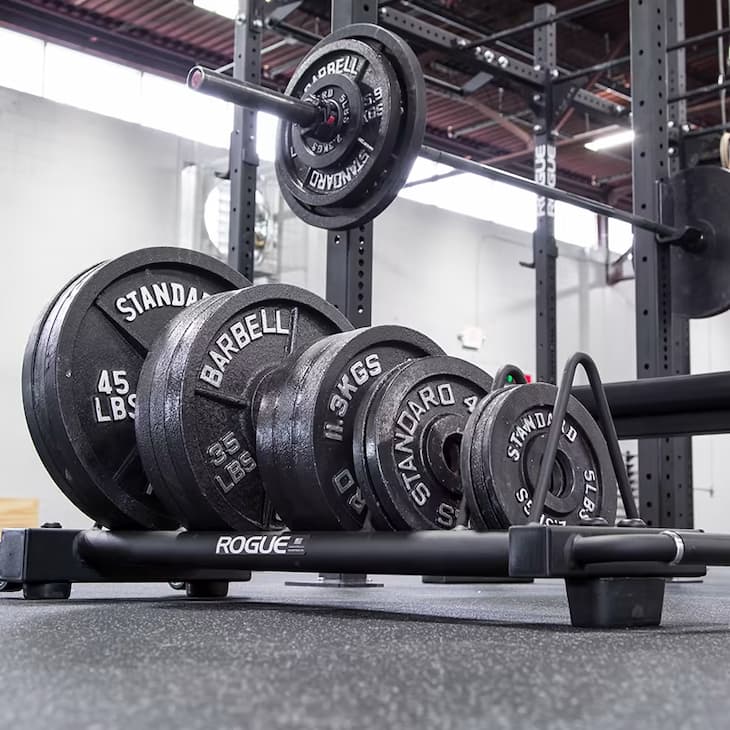 storage rack for weight plates