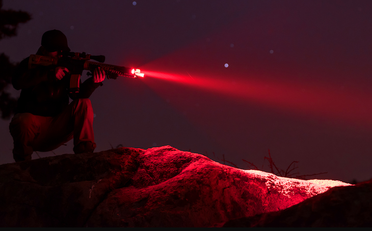 hunting-with-red-light