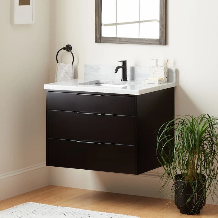 WallHung vs. FreeStanding Bathroom Vanities