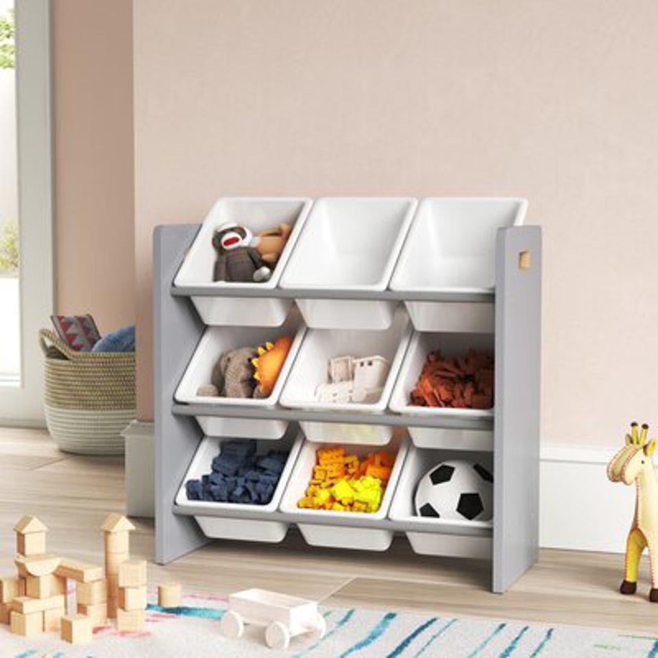 Stackable Open Storage in Kids Room