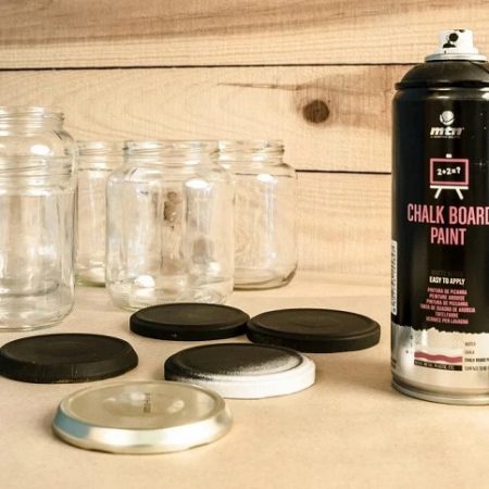 chalk paint on table