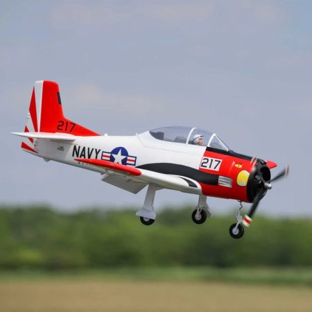 E-Flite T-28 Trojan 1.2m with Smart Technology, BNF Basic
