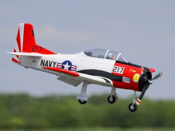 E-Flite T-28 Trojan 1.2m with Smart Technology, BNF Basic