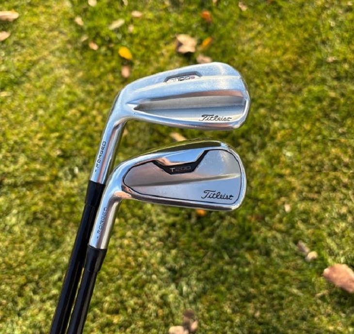 Left handed golf clubs