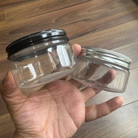 empty PET jars