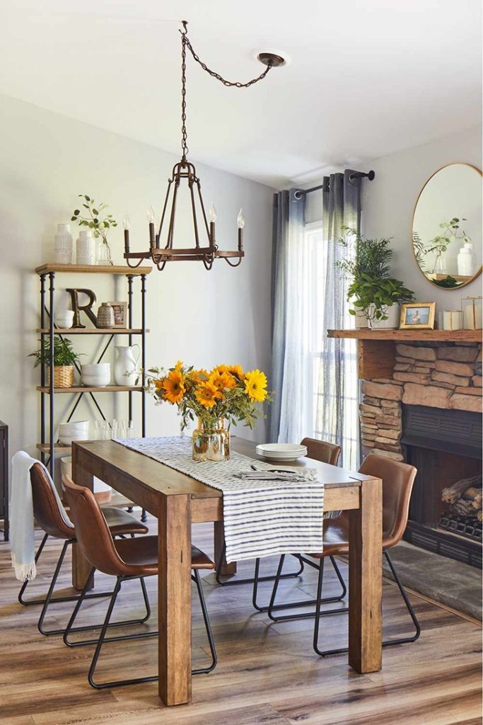 rustic pendant light